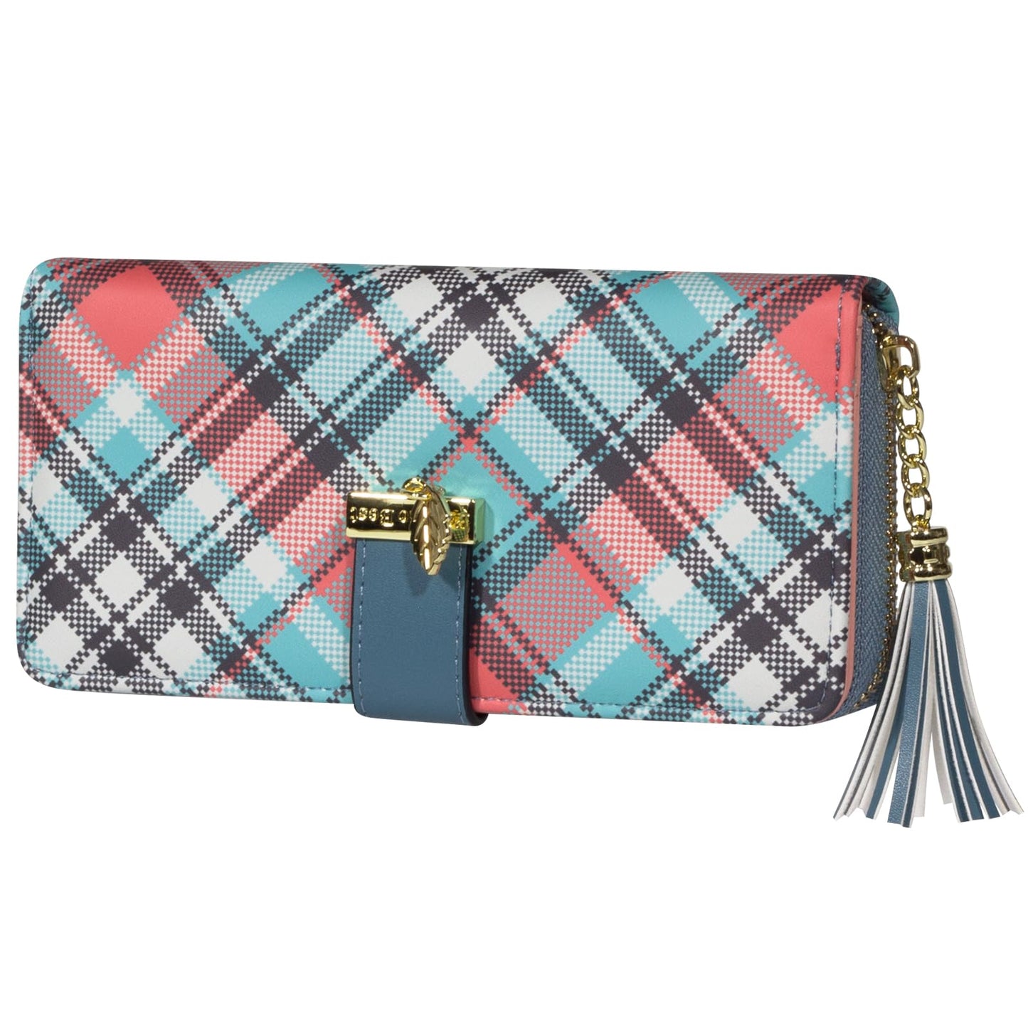 Pomelo Best Monederos Mujer Cartera de Mujer de Gran Capacidad de Cuero de Mujer con RFID Bloqueo Bolsos Largo de Mujer con Cremallera de Bolsillo