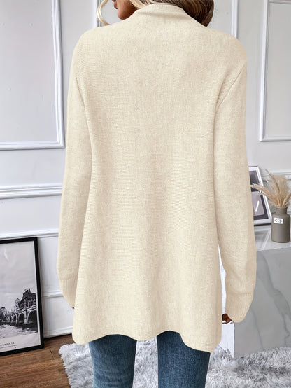 Xaile decorativo com franjas e borlas – Gola drapeada elegante