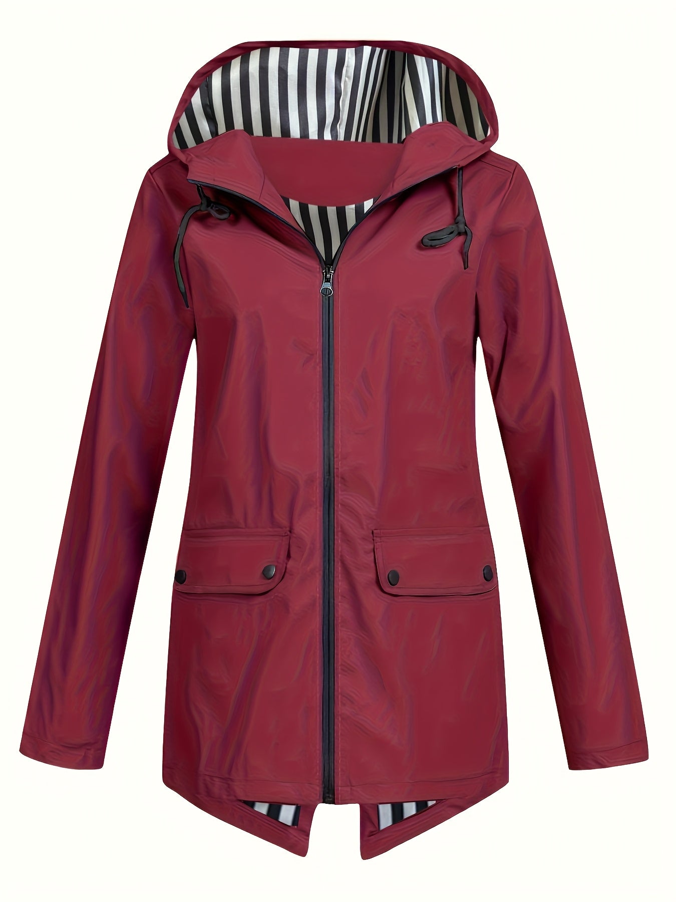Chaqueta ligera con capucha para mujer