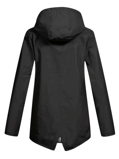 Chaqueta ligera con capucha para mujer