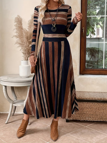 Vestido largo elegante de mujer