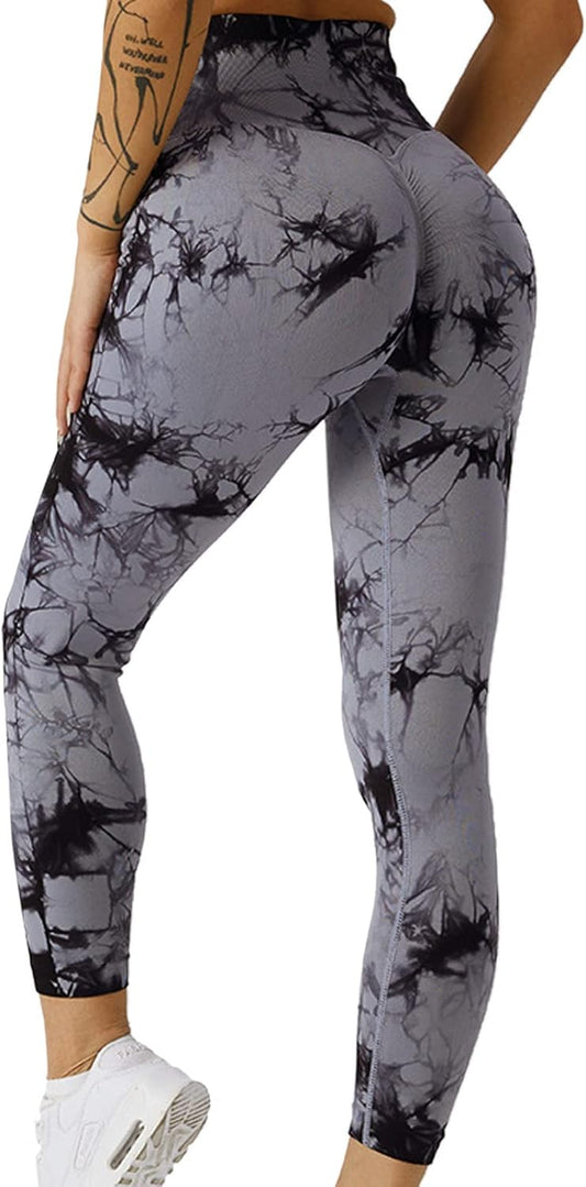 Neteson Leggings Deportivos Mujer Push Up Cintura Alta Mallas Anticeluliticos Sin Costuras Opaco Scrunch Butt Pantalones Gym Yoga Fitness Jogging Entrenamiento