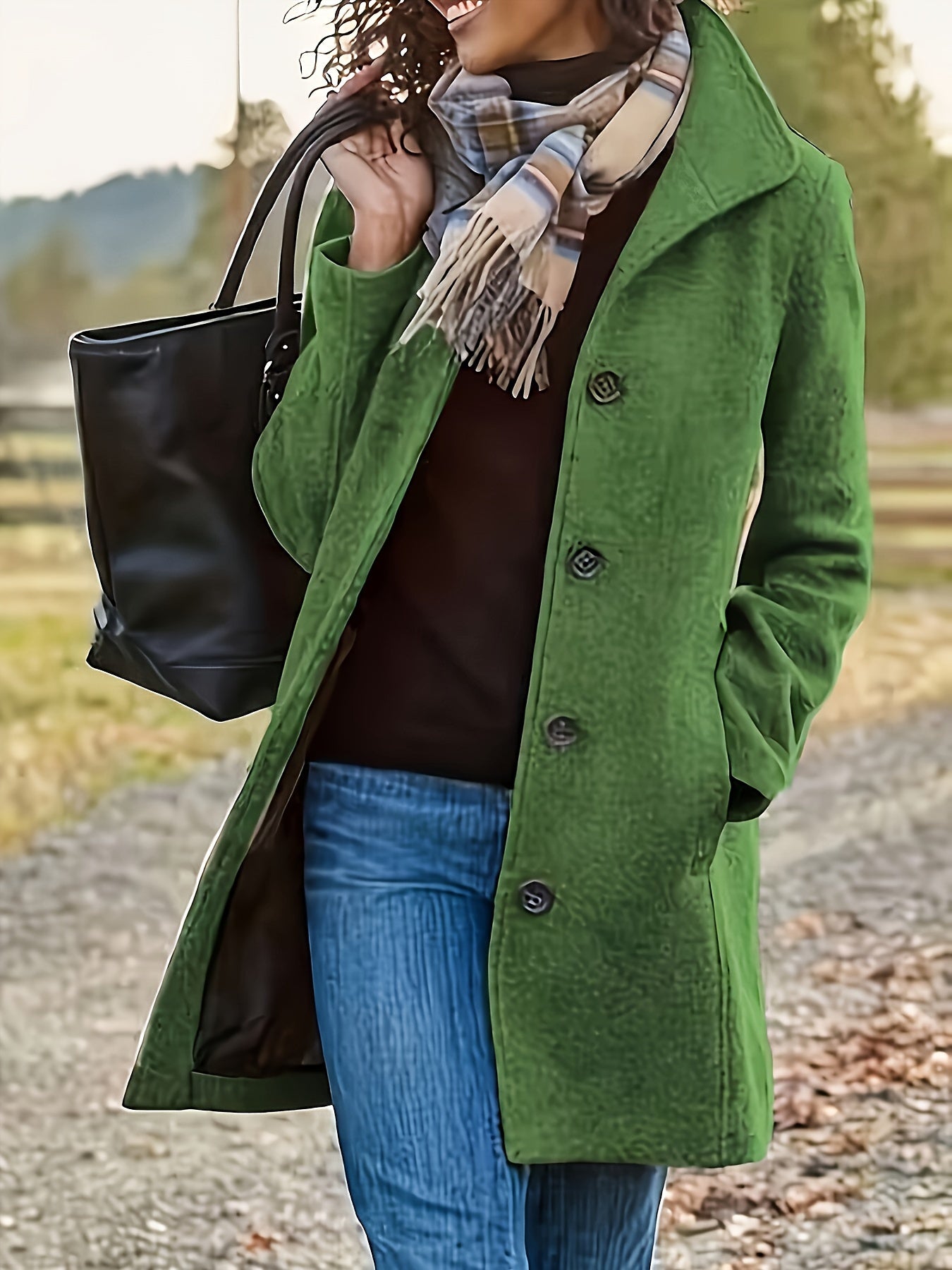 Chaqueta Casual larga