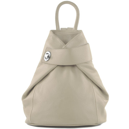 modamoda de - T179 - ital: mochila de mujer de cuero