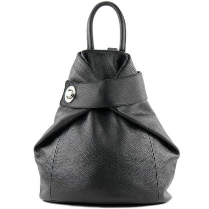modamoda de - T179 - ital: mochila de mujer de cuero