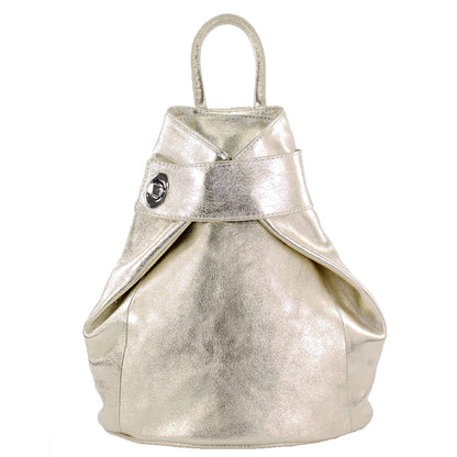 modamoda de - T179 - ital: mochila de mujer de cuero