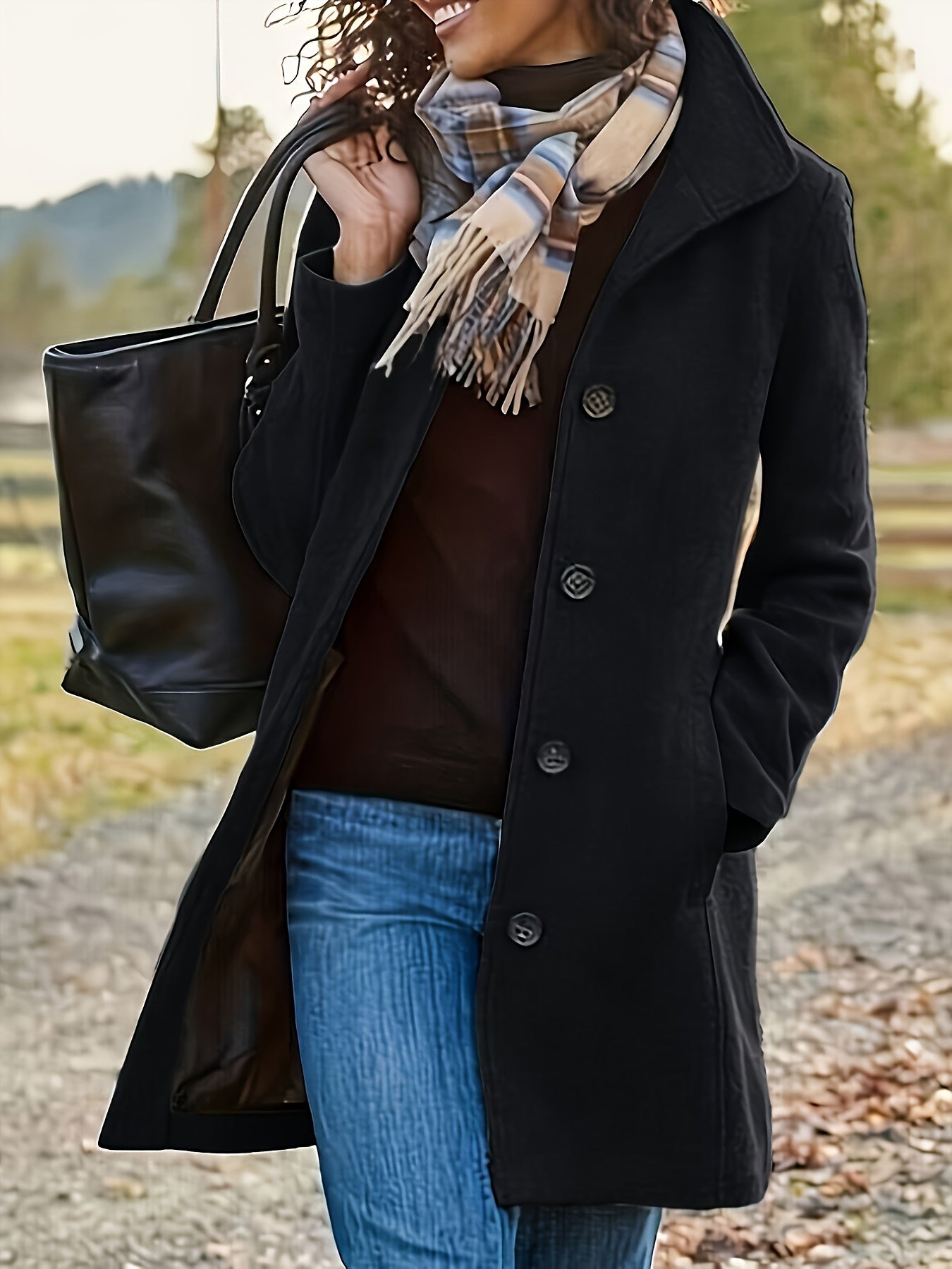 Chaqueta Casual larga