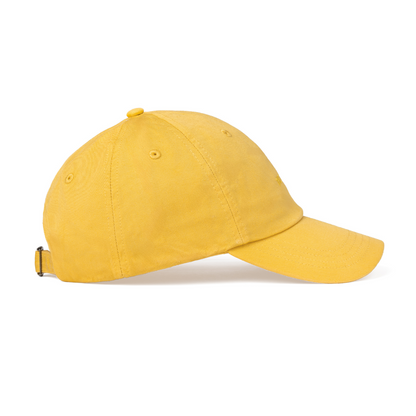 Boné algodão orgânico - Amarelo