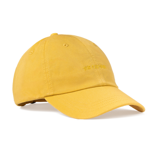 Boné algodão orgânico - Amarelo