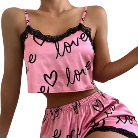Pijama Corto de verano - conjunto de 2 Piezas