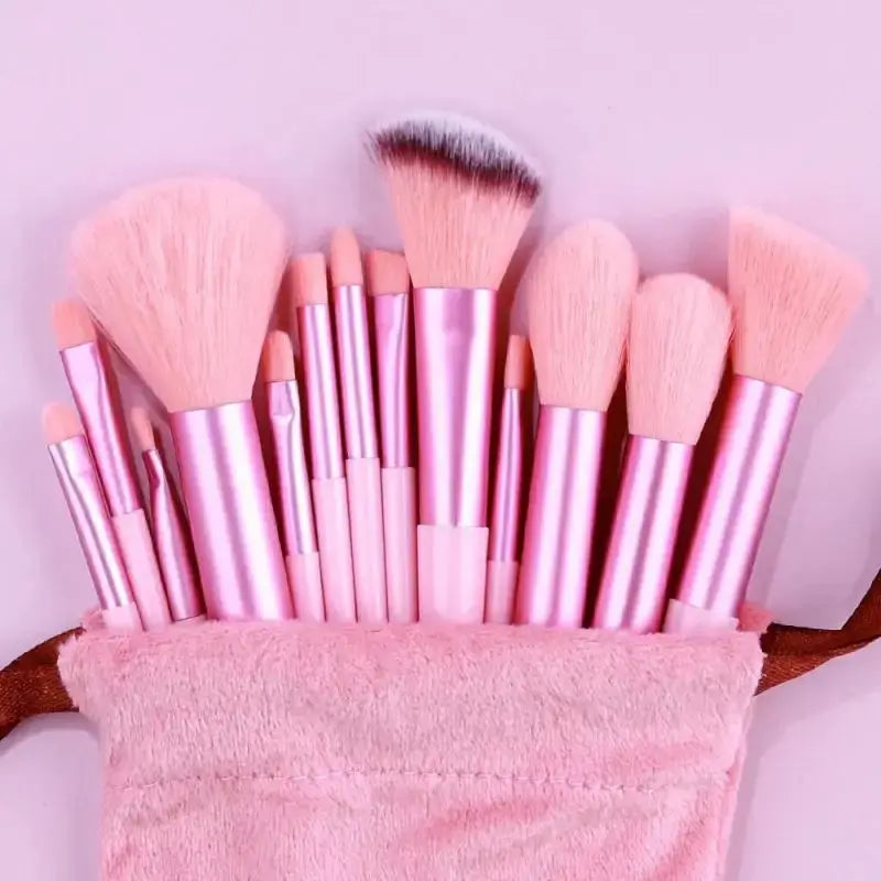 Juego de Brochas de Maquillaje Suaves y Esponjosas Profesionales para Cosméticos – Brochas para Base, Polvo, Sombra de Ojos, Kabuki, Difuminado – Herramienta de Belleza para Maquillaje