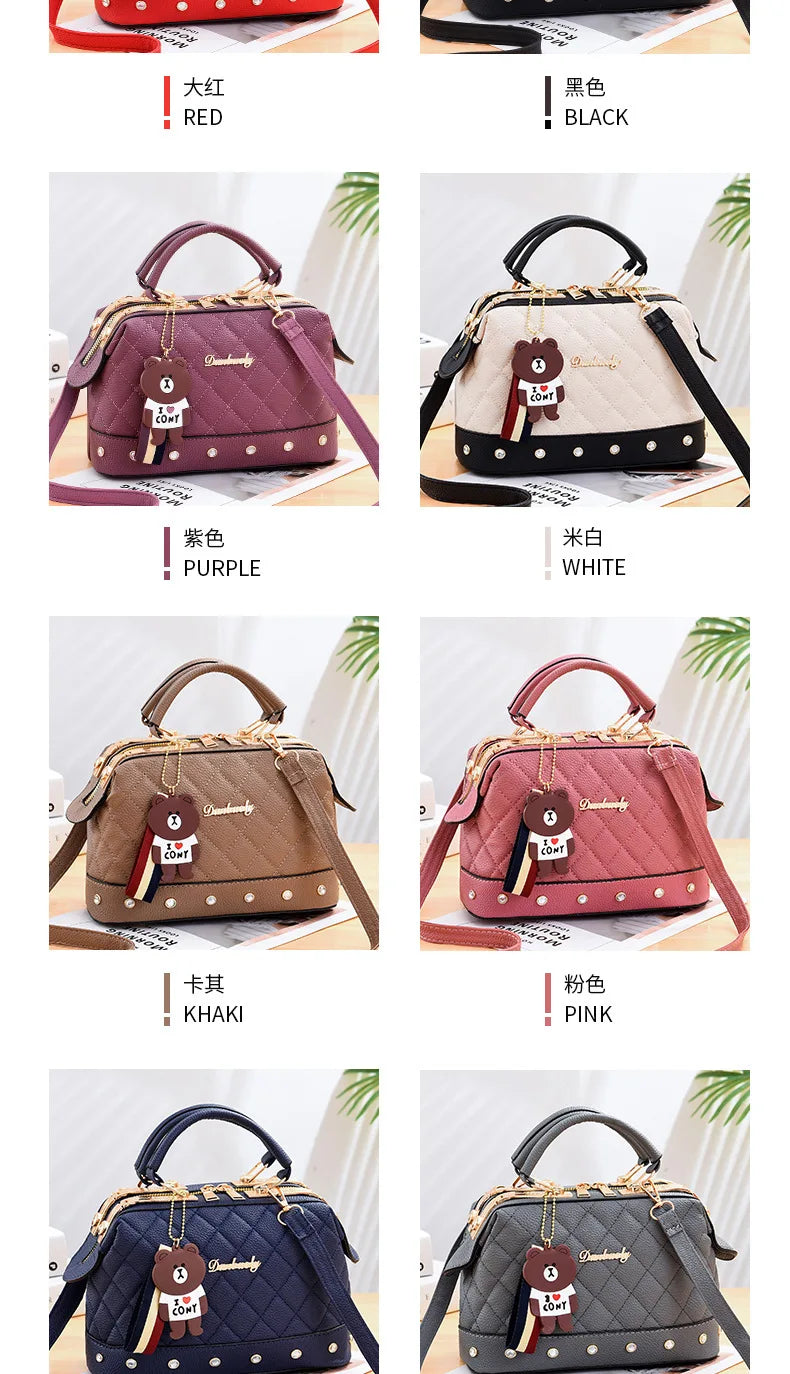 Nuevo bolso de hombro para mujer, gran capacidad, bolso de mano, bolso cruzado, estampado