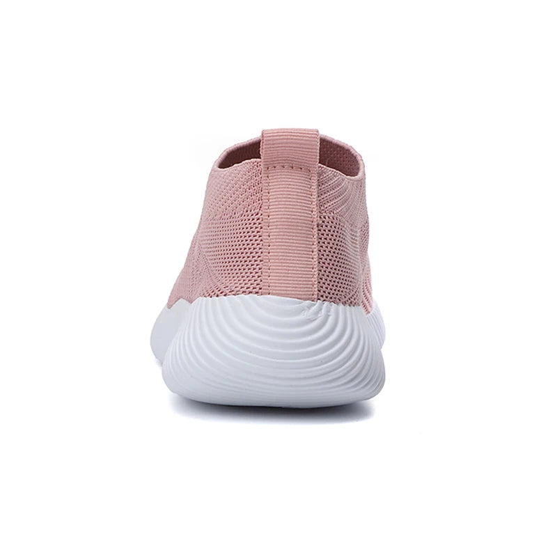 Sapatilhas de senhora – Ténis macios, leves e confortáveis, Slip-On, Ideais para Caminhadas e Uso Diário