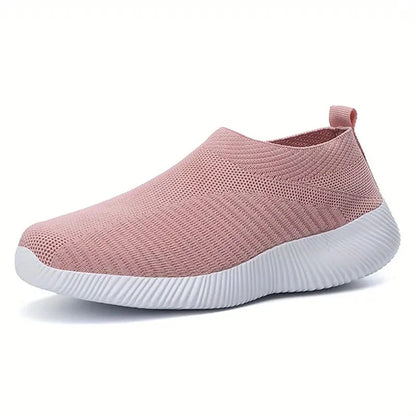 Sapatilhas de senhora – Ténis macios, leves e confortáveis, Slip-On, Ideais para Caminhadas e Uso Diário