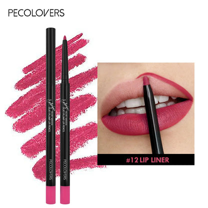 Lápiz Delineador de Labios Mate e Impermeable