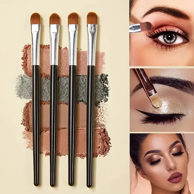 Juego de Brochas de Maquillaje Suaves y Esponjosas Profesionales para Cosméticos – Brochas para Base, Polvo, Sombra de Ojos, Kabuki, Difuminado – Herramienta de Belleza para Maquillaje