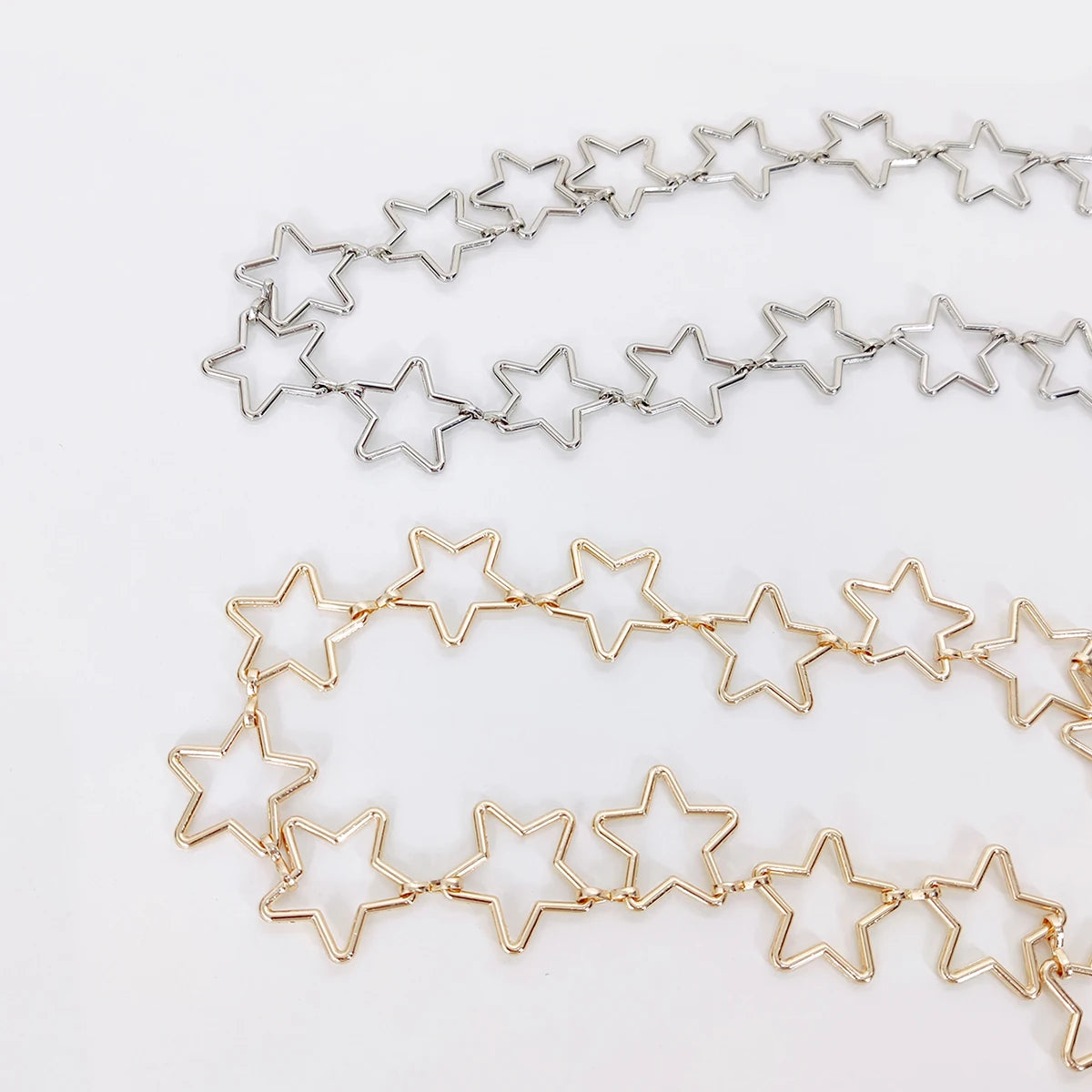 Cinto Metálico com Estrelas para Mulher – Estilo Western e Cowgirl