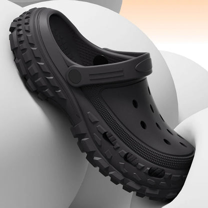 Sandálias Crocs – Verão, biqueira fechada, antiderrapantes e leves