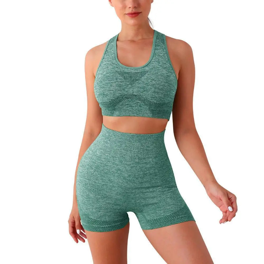 Women's 2-piece seamless sports set