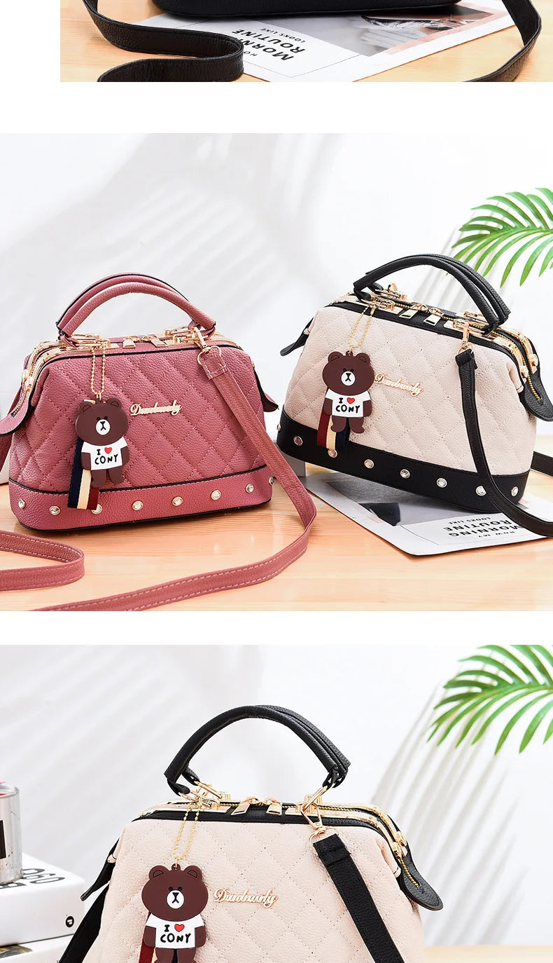 Nuevo bolso de hombro para mujer, gran capacidad, bolso de mano, bolso cruzado, estampado