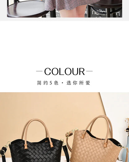 Bolso de mano y ombro de gran capacidad con diseño estampado