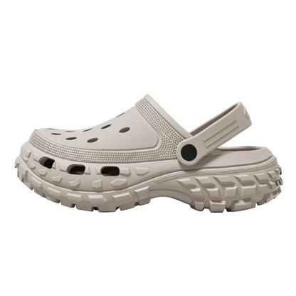 Sandálias Crocs – Verão, biqueira fechada, antiderrapantes e leves