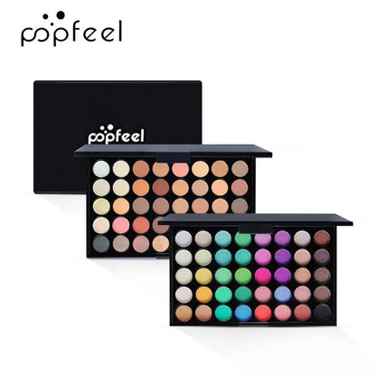 Paleta de Sombras de Ojos POPFEEL de 40 Colores