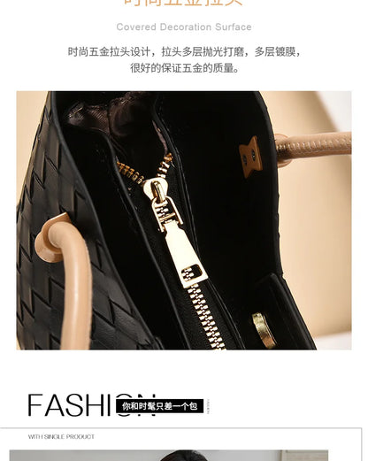 Bolso de mano y ombro de gran capacidad con diseño estampado