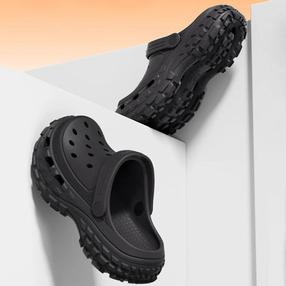 Sandálias Crocs – Verão, biqueira fechada, antiderrapantes e leves