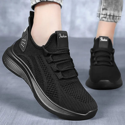 Sapatilhas casuais para Senhora – Respiráveis em Malha Slip-On