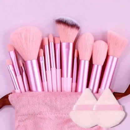 Juego de Brochas de Maquillaje Suaves y Esponjosas Profesionales para Cosméticos – Brochas para Base, Polvo, Sombra de Ojos, Kabuki, Difuminado – Herramienta de Belleza para Maquillaje