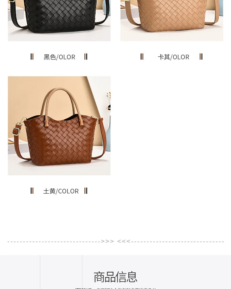 Bolso de mano y ombro de gran capacidad con diseño estampado