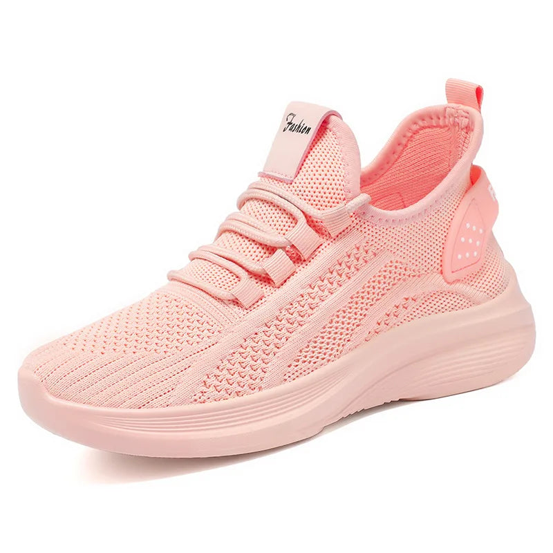 Sapatilhas casuais para Senhora – Respiráveis em Malha Slip-On