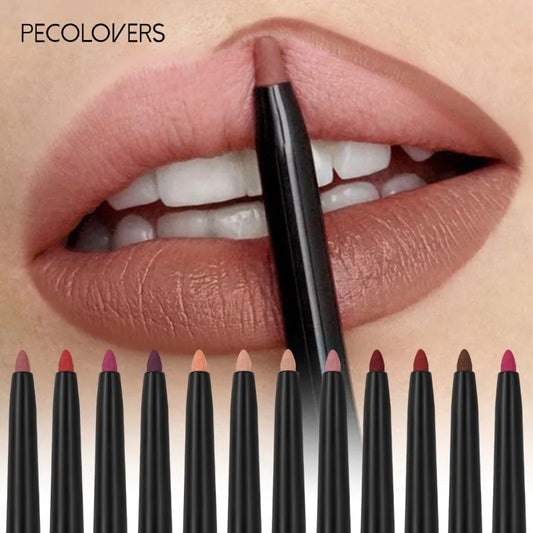Lápiz Delineador de Labios Mate e Impermeable