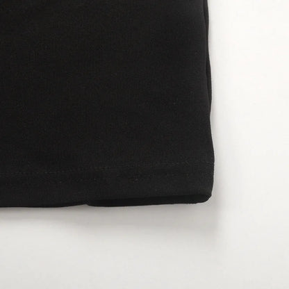 Elegante vestido sexy negro de verano para mujer sin mangas y sin espalda, casual, vestido de fiesta