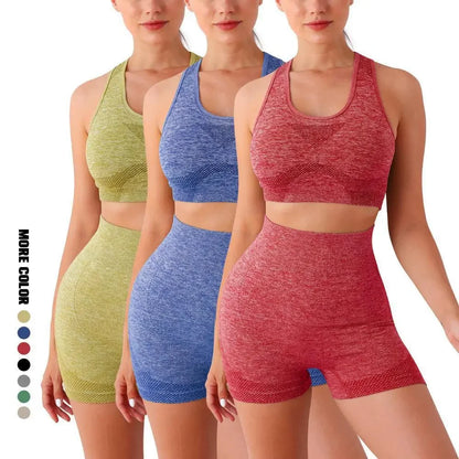 Women's 2-piece seamless sports set