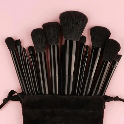 Juego de Brochas de Maquillaje Suaves y Esponjosas Profesionales para Cosméticos – Brochas para Base, Polvo, Sombra de Ojos, Kabuki, Difuminado – Herramienta de Belleza para Maquillaje