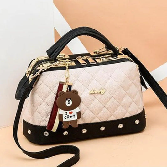 Nuevo bolso de hombro para mujer, gran capacidad, bolso de mano, bolso cruzado, estampado