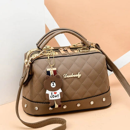 Nuevo bolso de hombro para mujer, gran capacidad, bolso de mano, bolso cruzado, estampado