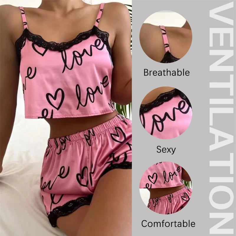 Pijama Corto de verano - conjunto de 2 Piezas