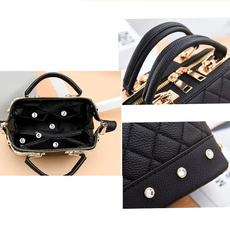 Nuevo bolso de hombro para mujer, gran capacidad, bolso de mano, bolso cruzado, estampado