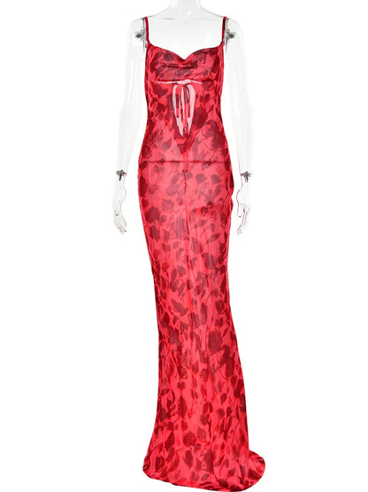 Vestido largo ajustado