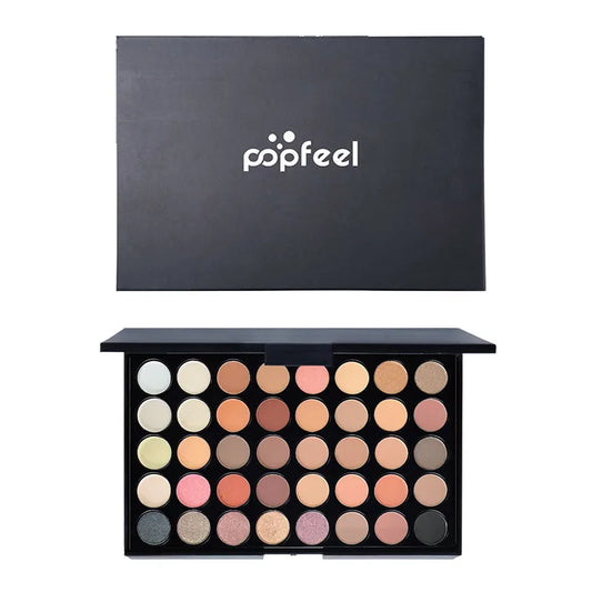 Paleta de Sombras de Ojos POPFEEL de 40 Colores