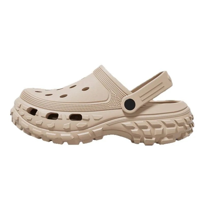 Sandálias Crocs – Verão, biqueira fechada, antiderrapantes e leves