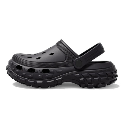 Sandálias Crocs – Verão, biqueira fechada, antiderrapantes e leves