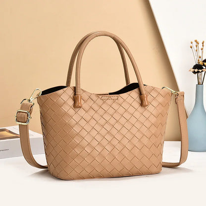 Bolso de mano y ombro de gran capacidad con diseño estampado