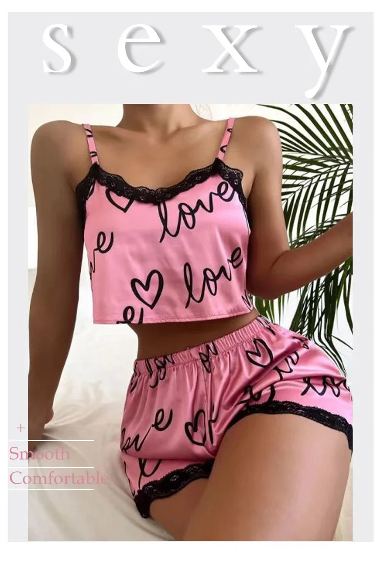 Pijama Corto de verano - conjunto de 2 Piezas