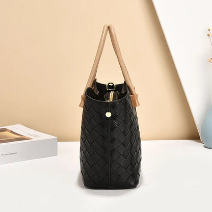 Bolso de mano y ombro de gran capacidad con diseño estampado