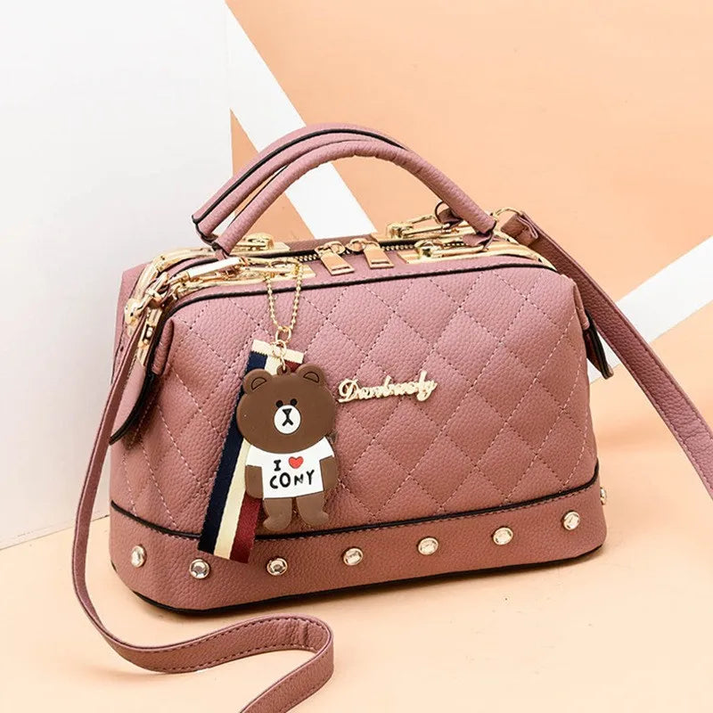 Nuevo bolso de hombro para mujer, gran capacidad, bolso de mano, bolso cruzado, estampado