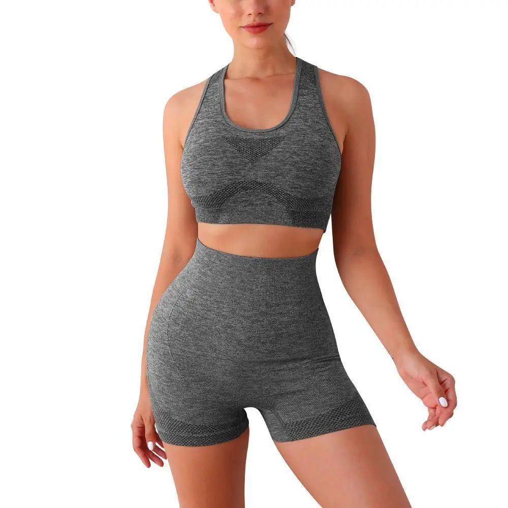 Women's 2-piece seamless sports set